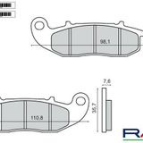 Rms 3340 Organik Fren Balatası