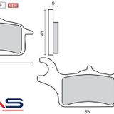 Rms 3560 Organik Fren Balatası