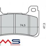 Rms Honda CBR 600 RR 2005 ve Sonrası Ön Fren Balata