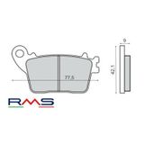 Rms Kawasaki ZX-10 R 2011 ve Sonrası Arka Fren Balata