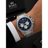RMS Romanson Premium Erkek Kol Saati Çelik Kordon 5 ATM Su Geçirmez Kronometreli Kadran AG2134.13 ERMS.1.AG2134.13