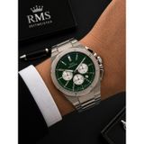 RMS Romanson Premium Erkek Kol Saati Çelik Kordon 5 ATM Su Geçirmez Kronometreli Kadran AG2134.19 ERMS.1.AG2134.19