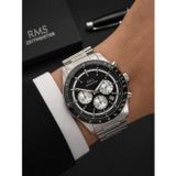 Rms Romanson Premium Erkek Kol Saati Çelik Kordon 5 Atm Su Geçirmez Kronometreli Kadran Ag2198.12