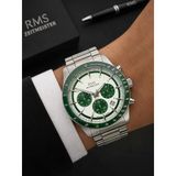 Rms Romanson Premium Erkek Kol Saati Çelik Kordon 5 Atm Su Geçirmez Kronometreli Kadran Ag2198.180