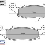 Rms Suzuki Dl 650 V-Storm Ön Sol Fren Balata