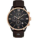 Rms Zeitmeister RMS.1.AG1159.18 Kronometre 44mm Erkek Kol Saati - Tek Ebat
