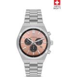 Rms Zeitmeister RMS.1.AG1595.07 Kronometre 45mm Erkek Kol Saati - Renkli