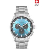 Rms Zeitmeister RMS.1.AG1597.06 Kronometre 43mm Erkek Kol Saati - Renkli
