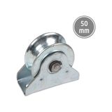 RMT050 Sürgülü Demir Kapı Için Tablalı Ray Makarası 50 mm