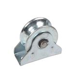 RMT060 Sürgülü Demir Kapı Için Tablalı Ray Makarası 60 mm