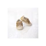 RMY SHOES Kız Bebek Çocuk Cırtlı Model Simli Ortapedik Tabanlı Ayakkabı