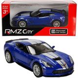 RMZ City Amerikan Serisi Chevrolet Corvette Grand Sport Mavi 1:32 Die Cast Çek Bırak Model Araba