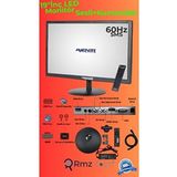 RMZTECH 19" LED Monitör, HDMI , VGA Uyumlu, Dahili Hoparlör, Kumandalı Sesli ( Pc, Kayıt Cihazlarına Uyumlu) - 5 ms - 60 Hz