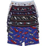 Rng Shopping 6 Adet Erkek Çocuk Desenli Boxer 505 - Renkli