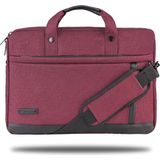 Rnna VP1505 15,6" Su Geçirmez Kumaş ve Fermuar Notebook Laptop El Çantası-Bordo