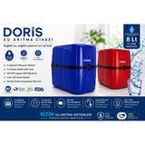 Ro - Prada Ro-Prada Yeni Nesil Doris 8 Litre Su Arıtma Cihazı(Nsf Onaylı) - Kırmızı - Mavi