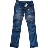 Road Life Luna Blu Kevlar Motosiklet Pantolonu - 38 - Mavi