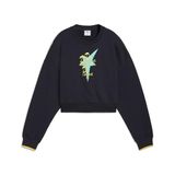 ROAD TO UNITY Kadın Geniş Kesim Bisiklet Yaka SWEATSHIRT
