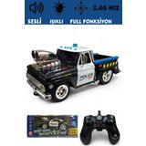 Roadracer Uzaktan Kumandalı Şarjlı Sesli Işıklı Full Fonksiyon Drift Atabilen Polis Arabası Bagajı Açık 2I7ScKxAl6