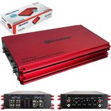 Roadstar RDA-8240 Oto Anfi Stereo 4000 Watt 4 Kanal Mosfet Amplifikatör Kırmızı