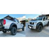 Roal Tunıng Nissan Navara D40 Jumbo Çamurluk Dodik Kaplama 2005-2010 Araca Uyumludur.