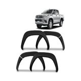 Roal Tunıng Toyota Hilux 2015-2020 6 Parça Dodik Seti – Abs Çamurluk Kaplama Tuning Aksesuar (Roal Tuning)