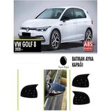 Roal Tunıng Volkswagen Golf Mk8 Batman Yarasa Ayna Kapak 2019 ve Üzeri Uyumlu