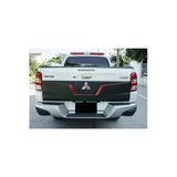 Roal Tuning2015+Mitsubishi Yarım L200 Uyumlu Arka Bagaj Kaplama Kabartma Koruma Dodik