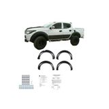 Roal Tuningmitsubishi L200 1. Kalite Abs Plastik Dakar Vida Görünümlü Çamurluk Dodik Seti (2015-2018)