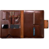 Roarcraft MacBook Pro 13" Antik Kahve Deri Kılıf Organizer - Antik Kahverengi - Standart
