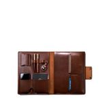 Roarcraft Macbook Pro 13"" Antik Kahve Deri Kılıf Organizer - Kahverengi