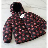 Roba Kids Erkek Çocuk Kapüşonlu Kışlık Şişme Mont Çok Renkli Örümcek Adam Desenli Su İtici RB-120 - 4 - 5 Yaş