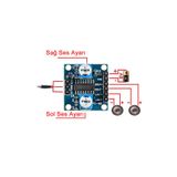 Roba PAM8406 Modül 2 x 5W Sterio Ses Yükseltici Amfi Class D Amfilikat