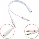 Robanda Kulaklık Mikrofon Çoklayıcı 3.5mm Splitter Switch Dönüştürücü Adaptör