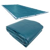 Robelle 581224R-ROB Kış, Galaxy, 3,7 x 7,3 m Yer Altı Havuzları için Havuz Örtüsü