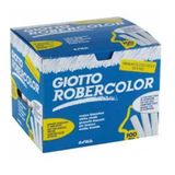 Robercolor 538800 Beyaz 100'lü Tebeşir Yuvarlak Tozsuz