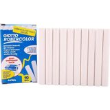 Robercolor Tebeşir, 10'lu Kutu, Beyaz - Standart