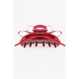 Roberta Lorenz Fiyonklu Asetat Mandal Toka/ 10 Cm