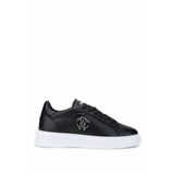 Roberto Cavalli Erkek Hakiki Deri Siyah Sneakers & Spor Ayakkabı 780 25730 ERK AYK Y25 NERO