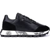 Roberto Cavalli Erkek Hakiki Deri Siyah Sneakers & Spor Ayakkabı 780 29777 Erk Ayk SK25-26 Nero