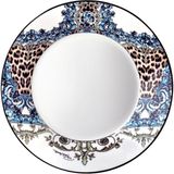 Roberto Cavalli Palazzo Pitti Leopar Desenli Porselen Çukur Tabak 22 cm - Standart