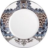 Roberto Cavalli Palazzo Pitti Leopar Desenli Porselen Yemek Tabağı 27 cm - Standart