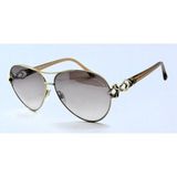 ROBERTO CAVALLI RC 1078 61 32G AVIATOR ALTIN KADIN PILOT GÜNEŞ GÖZLÜĞÜ