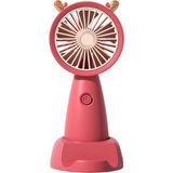 Robeve 24903 Kırmızı Şarjlı Mini Fan Asorti Taşınabilir Vantilatör