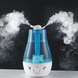 Robeve 3 Litre Ultrasonik Buhar Makinesi Hava Nemlendirme Cihazı Hava Nemlendirici Ayarlanabilir Sp - Çok Renkli