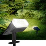 Robeve Bahçe Aydınlatması 10 Ledli Duvar ve Yere Uyumlu Güneş Enerjili LED Işık Bahçe Işığı Gün Işığı LED Dış Mekan Aydınlatması Güneş Enerjili Projektör