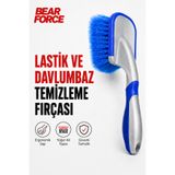 ROBEVE Bear Force Lastik Temizleme Fırçası – Ergonomik Saplı Yoğun Kıllı Oto Lastik ve Davlumbaz Temizleme Fırçası, Araç Lastik Yanak Temizleme Fırçası, Detay Temizlik Fırçası