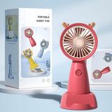Robeve Plaj ve Deniz Oyuncağı Plaj Oyuncağı Oyuncak Vantilatör Fan Mini Fan Şarjlı Vantilatör Plaj Vantilatörü Klima Soğutucu Fan Çocuk Vantilatörü Stantlı Fan Masaüstü Fan Vantilatör - Renkli