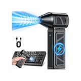 ROBEVE Süper Güçlü Üfleyici Şarjlı Fan Turbo Fan 130000 RPM Güçlü Fan Vantilatör Üfleyici Turbo