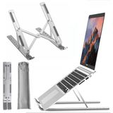 Robeve Taşınabilir Laptop Stant Bilgisayar Stant Notebook Stant Tüm Laptoplarla Uyumlu Bilgisayar Standı Taşınabilir Metal Kaymaz Stant Dizüstü Bilgisayar Stantları Stantı - Beyaz